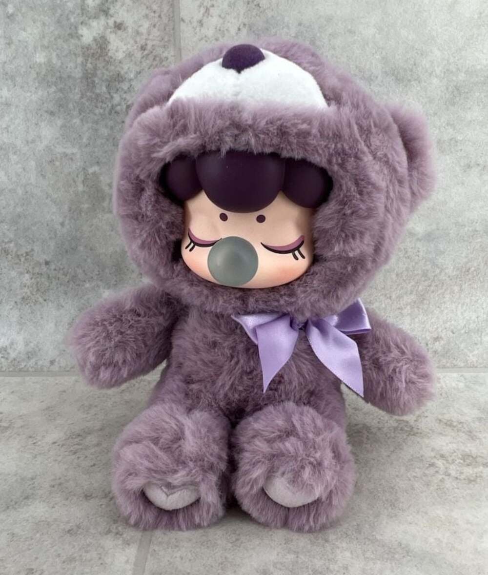Nanci Colorful Chocolate Bears Series Blind Box Plushie Figure Purple Bear